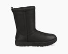 Ugg classic short online leather waterproof